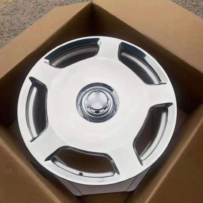 for Benz S Class Forged 17 18 19 20 Inch Passenger Car Alloy Wheel Rim with Polished Threaded Cover 5X112PCD