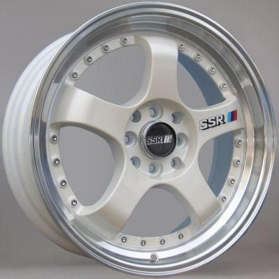 Wholesale 15inch 16inch 17inch Color Car Rims with 4*100 4*114.3 PCD