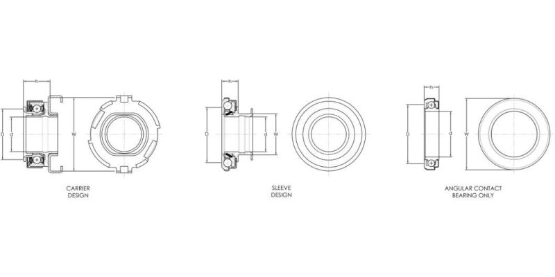 614054 Auto Parts Clucth Release Bearings with Factory Price