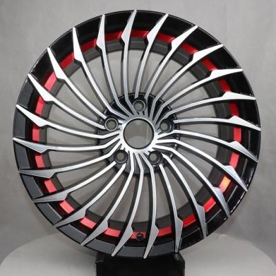 2022 Nice Alloy Under Cutting Red 18 Inch Car Rims