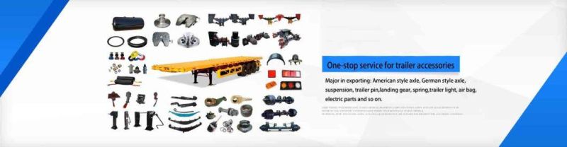 Hot Sale Heavy Duty Semi Trailer Parts 3 Axle Suspension Trailer Parts