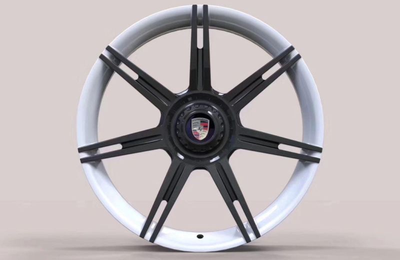 1 Piece Forged Alloy Wheel with 2 Colors