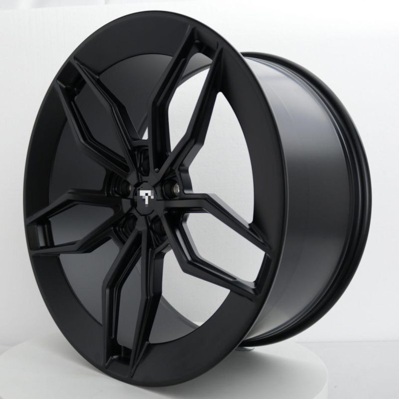 Silver Car Alloy Wheels 17-22 Inch Forged Aftermarket Aluminum Wheels Rims