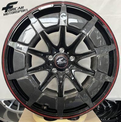 Forged Carbon Fiber 18-24 Inch Monoblock Passenger Car Alloy Wheels for Brabus