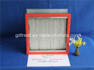 Supplier Separator High Temperature 99.99% HEPA Filter