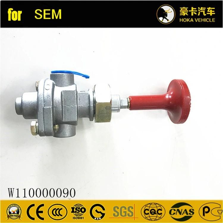 Original and Genuine Compressor Spare Parts Brake Valve W110000090 for Sem659c Wheel Loader