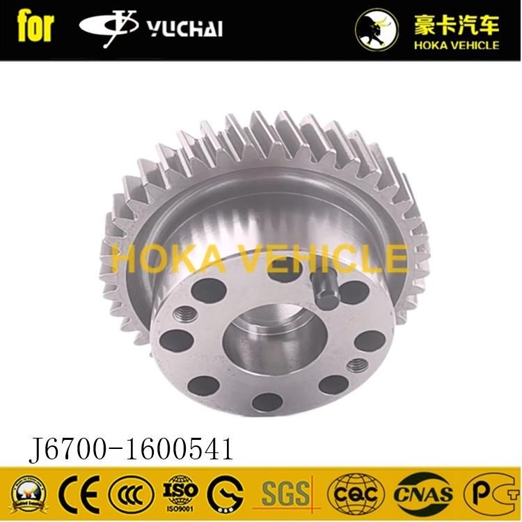 Original Yuchai Engine Spare Parts Crankshaft Gear J6700-1600541 for Heavy Duty Truck