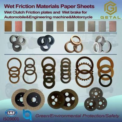 Low Price Carbon Fibre Wet Paper-Based Friction Materials for Tractor