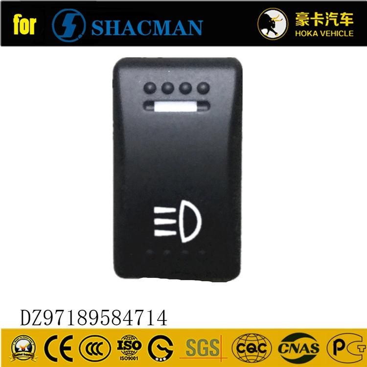 Original Shacman Spare Parts X3000 Auxiliary High Beam Switch for Shacman Heavy Duty Truck