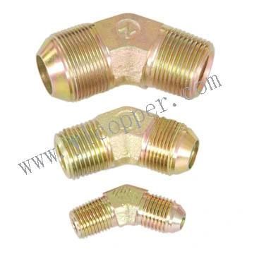 Brass Inverted Flare Adapter Brake Tube Connector Brass Hydraulic Brake Tube Adapter Coupling Brass Fuel Tube Nut