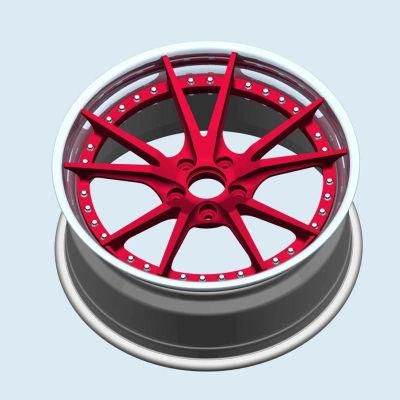 Supply Customized Size Alloy Car Rims 15 Inch 4 Hole Wheel Rims for Sale