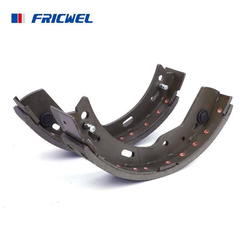 None-Dust Ceramic and Semi-Metal High Quality Car Parts Brake Shoes