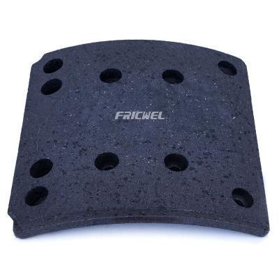 Fricwel Front Brake Lining for HOWO Sino Truck with Brand 19495