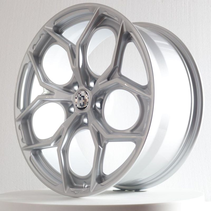 Concave Deep Wide Lip Rim 2 Piece Chrome Forged Alloy Wheel Qualified with Jwl/Via Certificate