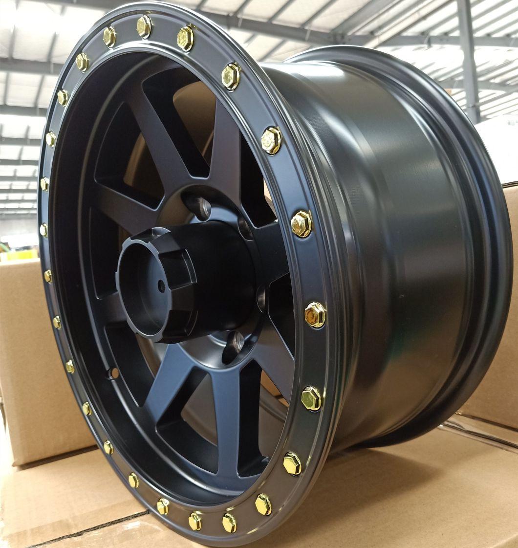 Cheap Wholesale SUV 6*139.7 PCD Good Quality 16*8.0 Inch Passenger Car Wheels Alloy Wheel Rims