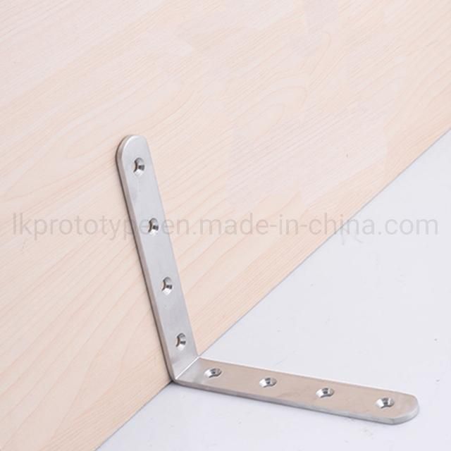 Factory Customized Aluminum/Sheet Metal Part L-Shape Support/Screen/Corner/Code/Furniture/Hardware Accessorie Part