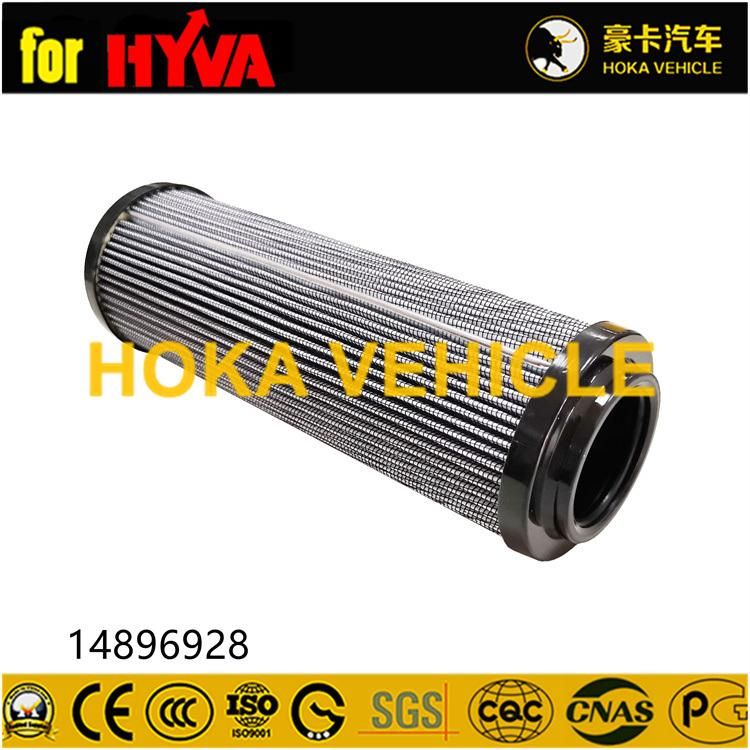 Truck Spare Parts Hydraulic Oil Filter 14896991A for Dump Truck Hoist System