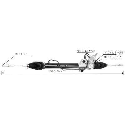 New Power Steering Rack for Mitsubishi for Pickup Triton L200 LHD Mr333500 Left Hand Drive