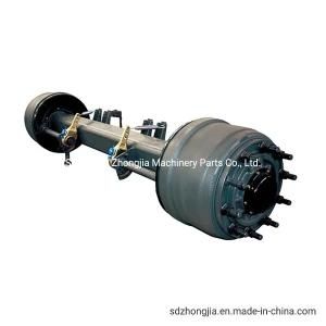 13t Single Wheel Trailer Axle Fuwa Axle BPW Axle Rear Axle for Semi Trailer Truck Part and Auto Spare Parts