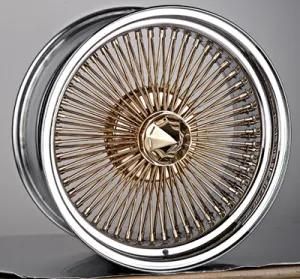 13-22 Inch 150 Spoke Chrome Wire Wheels