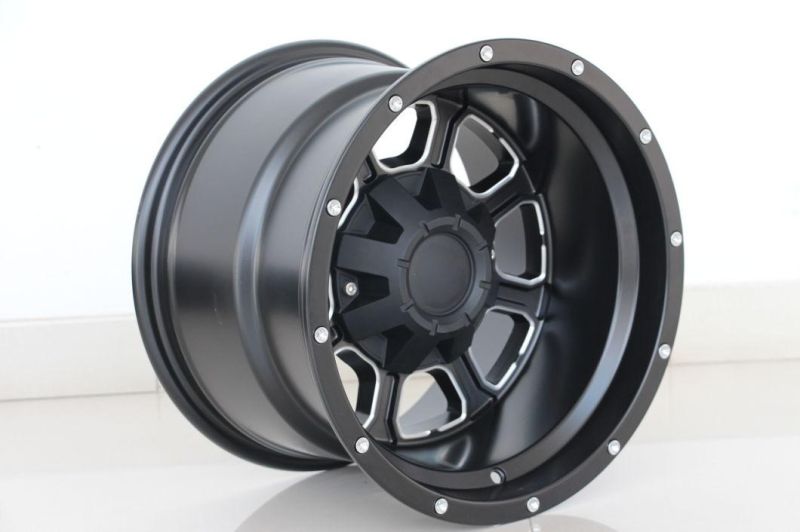 15 16 Inch Deep Dish 5X139.7 6X139.7 -44 Et Offroad 4X4 Sport Car Rim Wheel