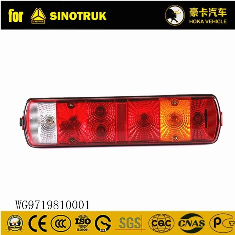 Original Sinotruk HOWO Truck Spare Parts Left Rear Combination Lamp Left Wg9719810001