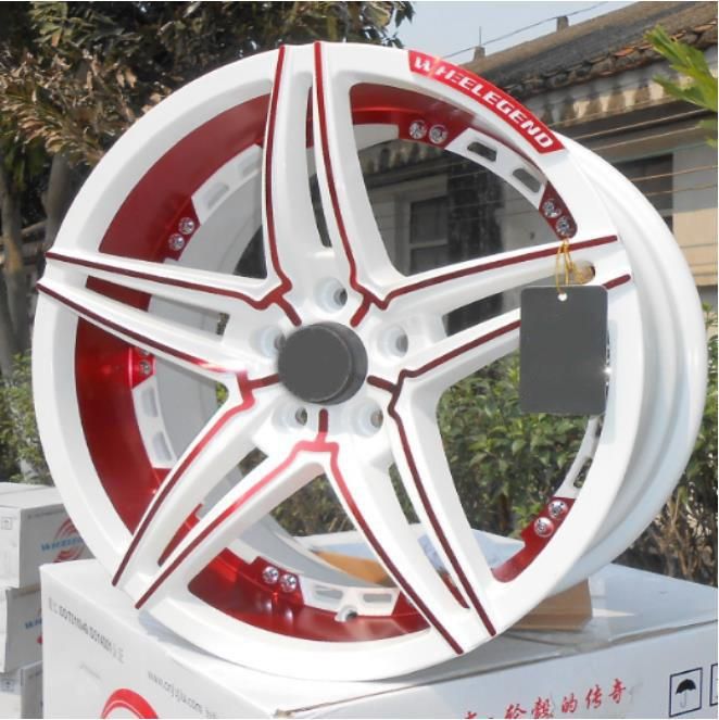 18 Inch 5 Holes Trailer Car Aluminum Rims Alloy Wheels