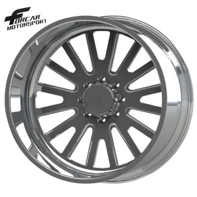 Offroad 4X4 Polished SUV Forged Car Wheels 20/22/24/26 Inch