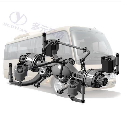 Axle Assembly Double Decker Super Luxury Coach Low Floor Suspension and Assembly Axles Car Axle Assembly