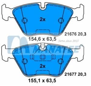 Front Disc Brake Pads for BMW E39 E46 (34 11 1 164 627)