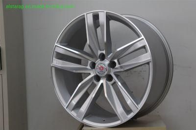 Sports Rims for Cars with Silver Finish Color