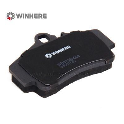 High Quality Semi-metallic Low-steel Ceramic Auto Spare Parts Brake Pad with ECE R90