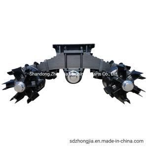 Bogie Leaf Spring Suspension Spoke Axle Suspension Single Point Suspension Trailer Suspension for Auto Parts and Trailer Part