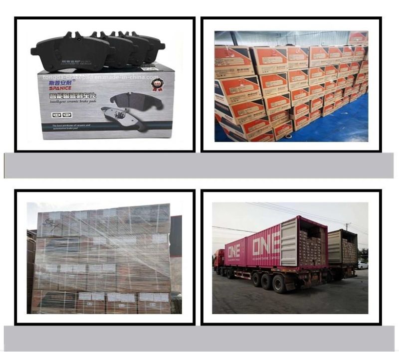 Wholesale Front Ceramic Semi-Mental Car Parts Brake Pads Parts for Toyota
