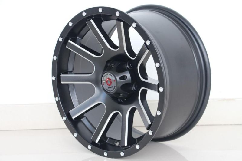 Deep Dish Alloys Rims Wheel with Milling Window Offroad