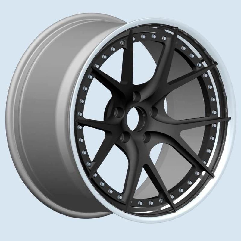 Customize Deep Concave Brushed T6061-T6 Forgingdeep Concave Brushed 22 Inch Rims