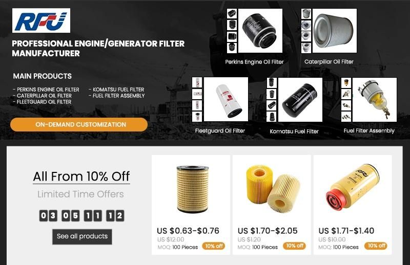 Oil Filter for Jcb 32007155 Filters for Generators