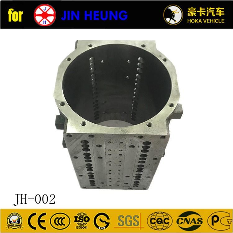 Original and Genuine Jin Heung Air Compressor Spare Parts Cylinder Block for Cement Tanker Trailer