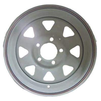 13 14 15 16 Inch Steel Trailer Wheel Rim for Boat Truck Trialer