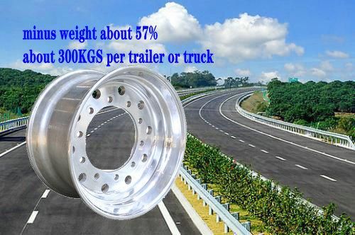 Forged Aluminium Rim. Aluminium Truck Rim (22.5X13, 22.5X14, 22.5X11.75, 22.5X9.00)