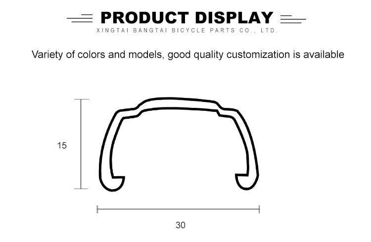 16-36 Hole Mountain Bike Rims 28mm Wide 25mm Rim