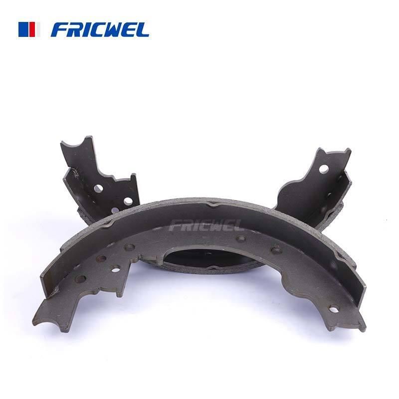 New ISO/Ts16949 Approved Brake Shoes Non-Asbestos Semi-Metal Shoe for All Kinds of Cars