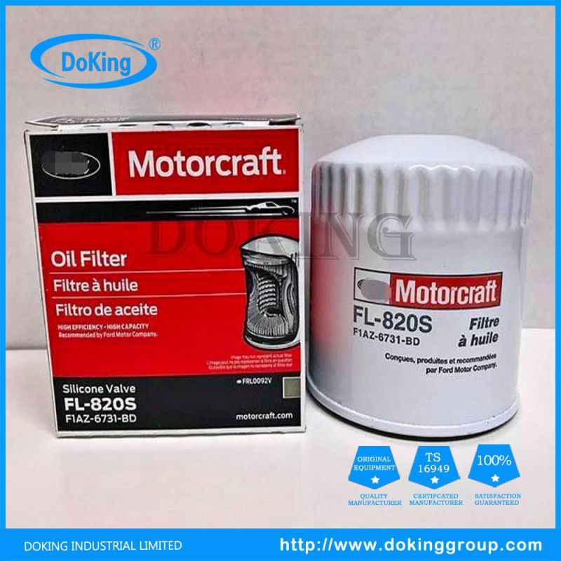 Auto Parts Oil Filter for FL-820s