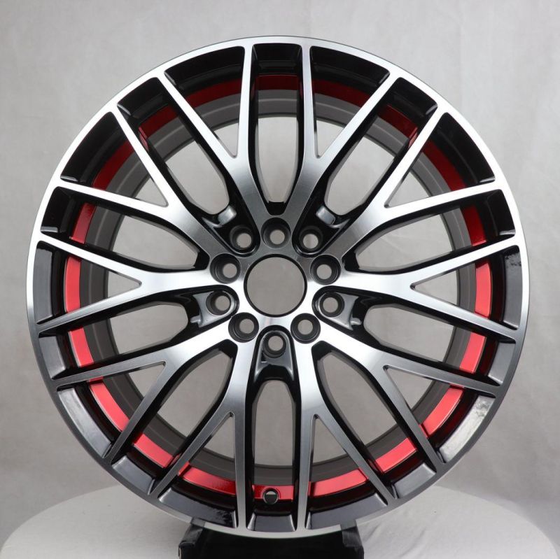 2022 Nice Alloy Under Cutting Red 18 Inch Car Rims