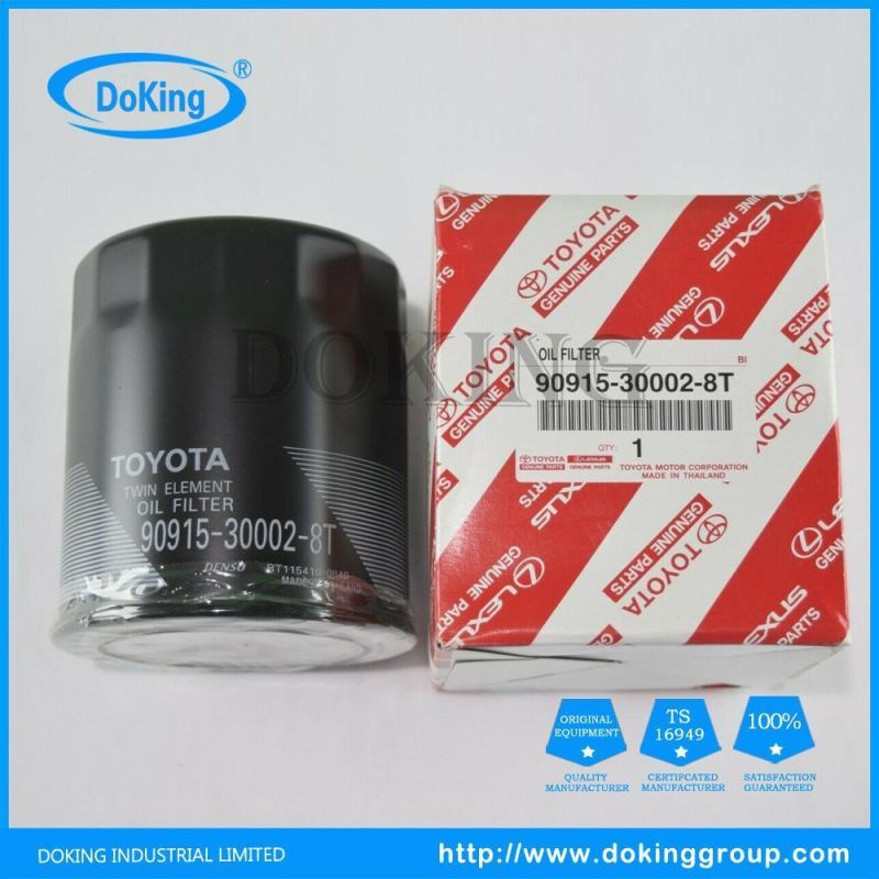 High Quality Oil Filter 90915-30002-8t Toyota Auto Parts for Japan