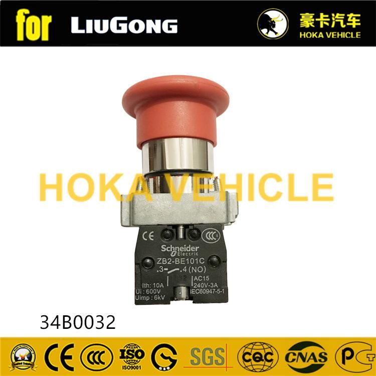 Original Wheel Loader Spare Parts Brake Electromagnetic Valve Switch 34b0032