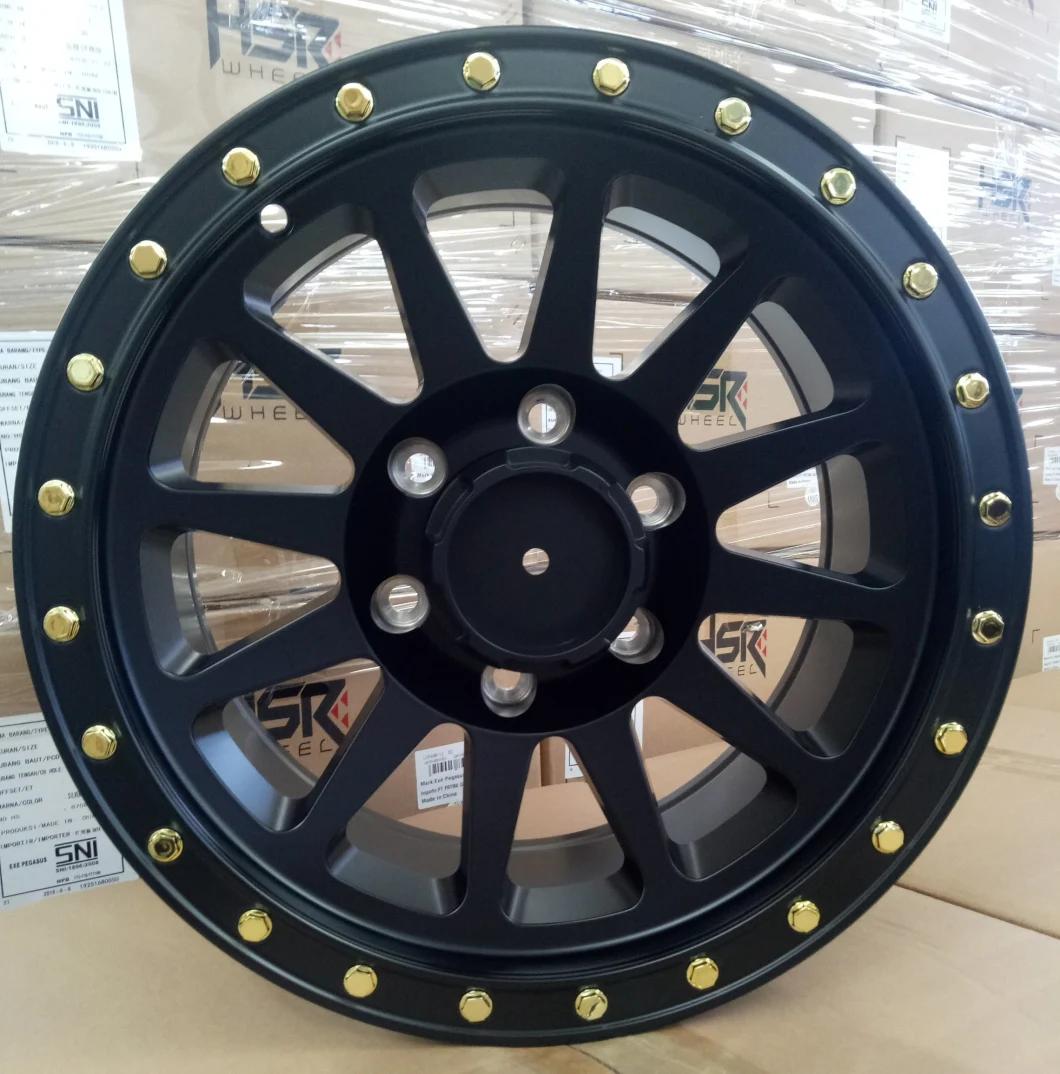 15 Inch 15X10 Car Wheels 4X4 off Road 5X114.3 Alloy Rims