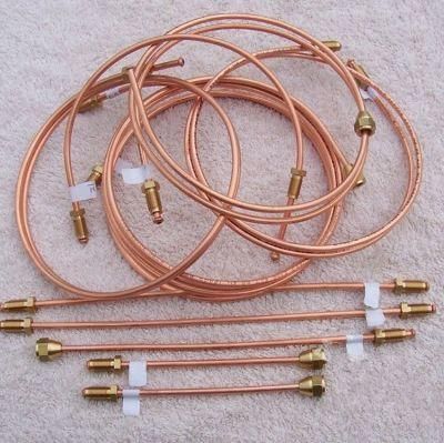 OEM Steel Bundy Tube Copper Coated Car Brake Line Tubing with Fittings