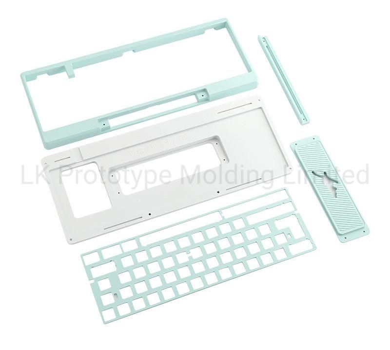 Custom Mechanical Pink Keyboard Aluminium CNC Ergonomic Keyboard Case