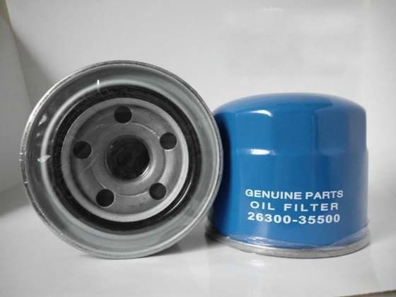 High Quality Oil Filter for Hyundai Santa (26300-35500)